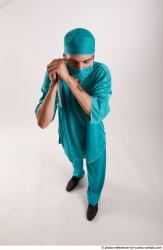 FALCO DOCTOR STANDING POSE WITH KNIFE